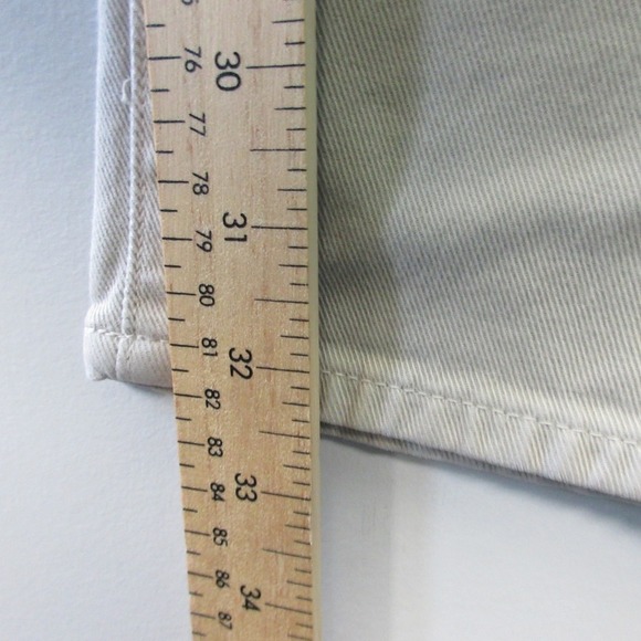 Citizens of Humanity Core Slim Straight Pants Men 31 Beige Cotton Comfort 558 - Picture 12 of 13